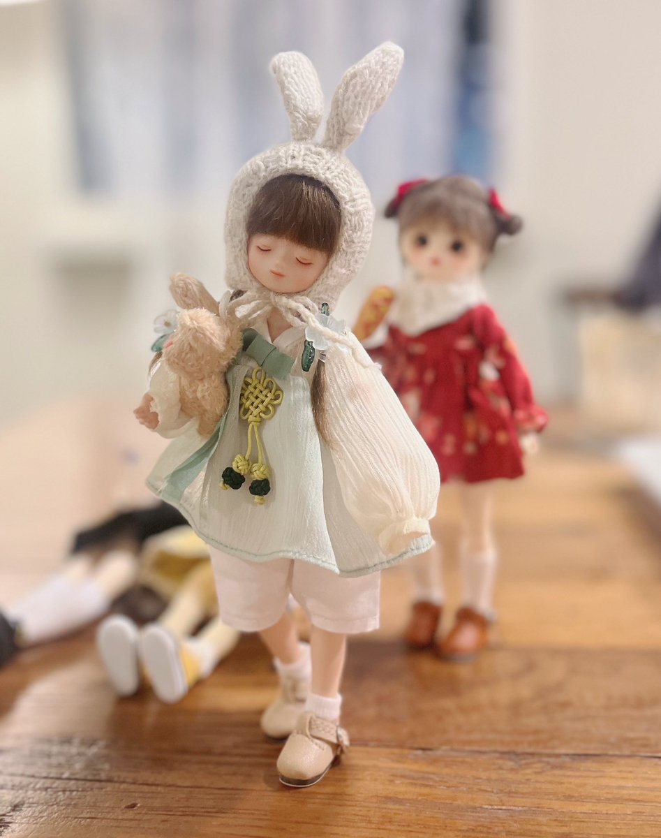 토끼를 노리는 어떤 눈빛👀✨