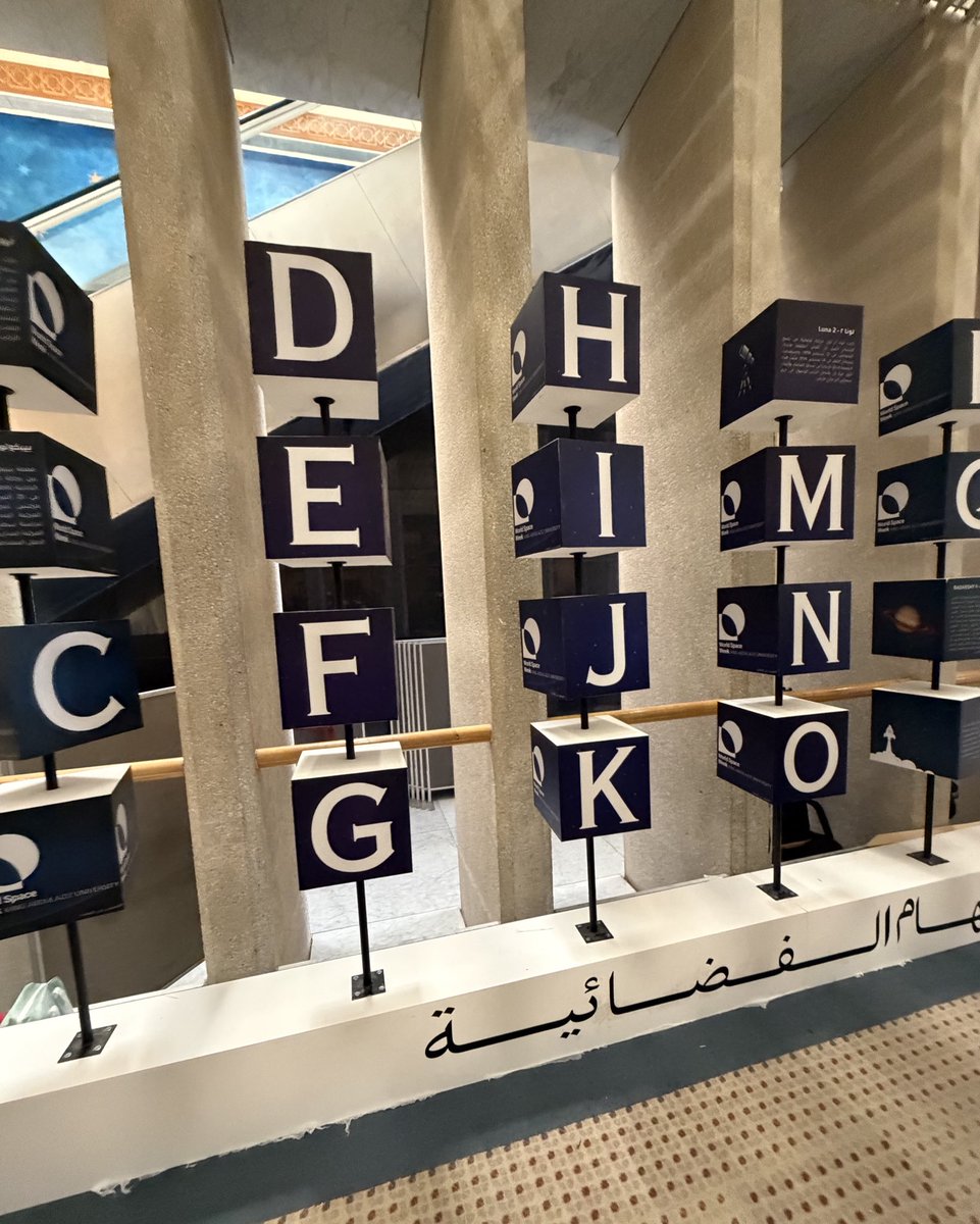 x_ff's tweet image. A Special Day in World Space Week 🚀🛰️🛸

#أسبوع_الفضاء_العالمي 

#KAUWorldSpaceWeek2025