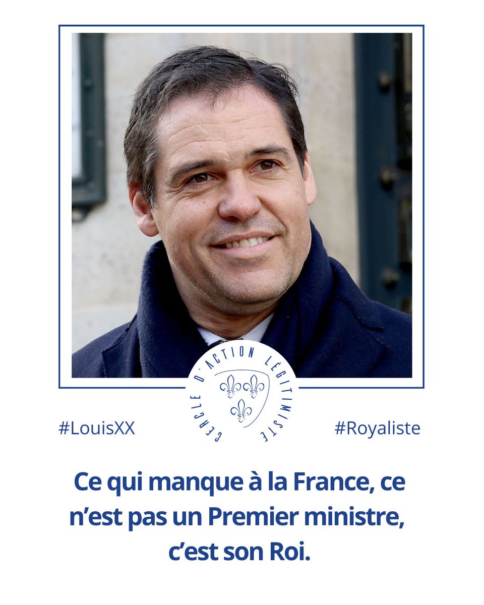 ActLegitimiste's tweet image. Ce qui manque à la France, c&apos;est son Roi.

#GouvernementLecornu #Macron 
#Royaliste #LouisXX #ReconstruireLaFrance