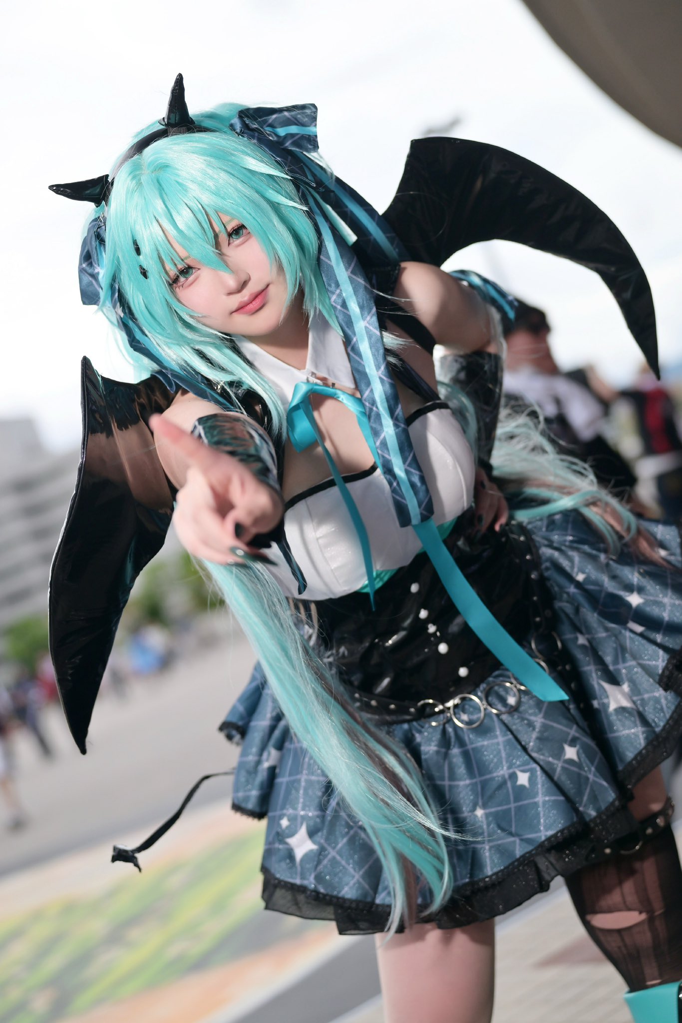 ラスカルミク　コスプレ 初音ミク×ラスカル 2023 コスプレ衣装 - Costowns