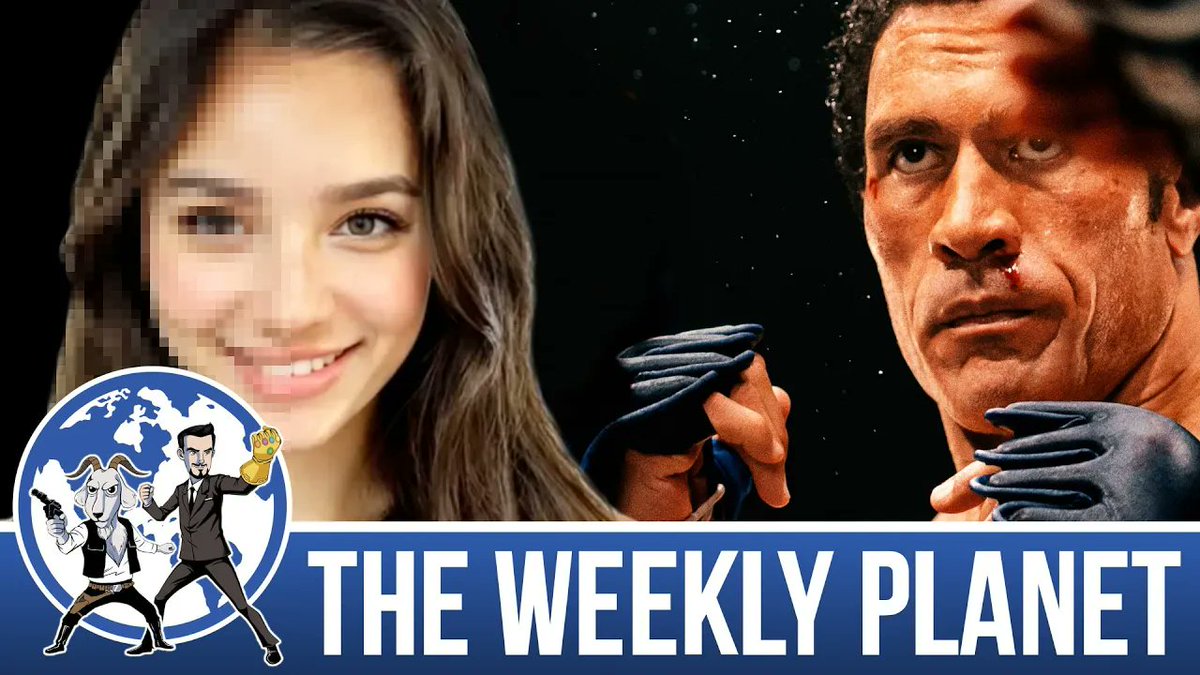 New podcast episode HELL YEAH!

James &amp; Maso review The Rock's serious acting in #TheSmashingMachine plus other big movie news and more awful AI nonsense with "actor" Tilly Norwood

link.chtbl.com/weeklyplanetpod 
#weeklyplanetpod