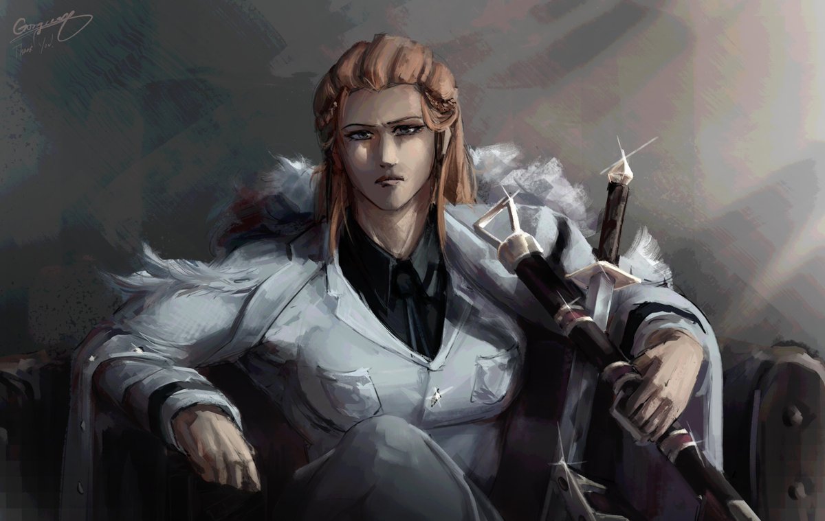 Thumb Sottocapo III Legend Accelerator
Holy shit I don't care if I had to wait 2 months for the artist I commissioned to finish this she's so handsome, I love her a lot and she'll fucking kill you if you disrespect her authority 
#towerdefensesimulator