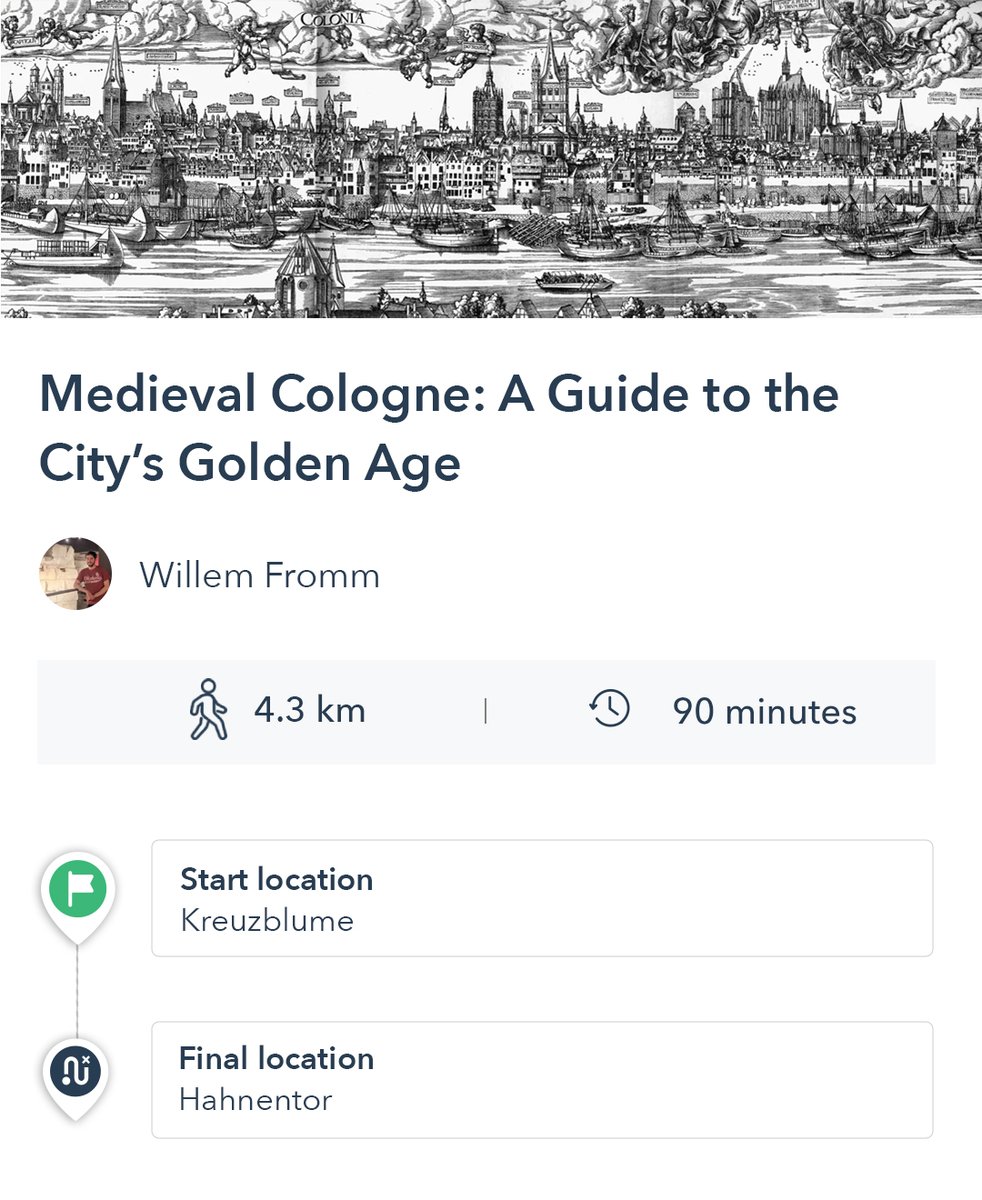 MyVoiceMap's tweet image. What made medieval Cologne one of Europe&apos;s most powerful cities? 💪

Hear how the city became a powerhouse through trade, politics, and pilgrimage. Explore the streets where this golden age shaped history. 🗺️

🔗voicemap.me/medievalkoln

#Cologne #MedievalHistory #Germany #UNESCO