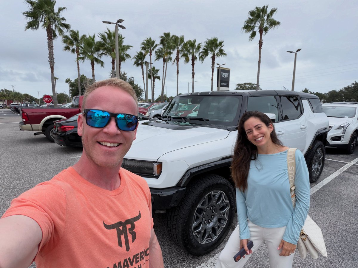 Just picked up this brand new Hummer EV for Mariath as we needed a bigger vehicle now that we have our son. 

Instead of buying it…we leased it. 

Why? Even though we love the Hummer, it depreciates super duper fast, so we did a 2 year lease instead.

Now the monthly payment on