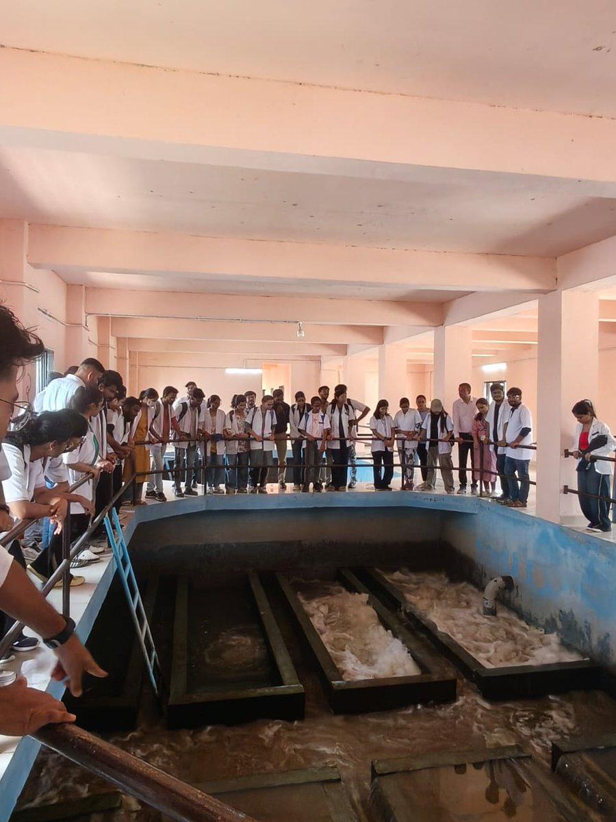 Dept. of Swasthavritta, ITRA, arranged academic visits under the guidance of Prof. Vd. Arpan Bhatt on 03.10.2025 for 2nd Professional Year BAMS students, including foreignerstudents, 2nd Year  PG Scholars of Swasthavritta.