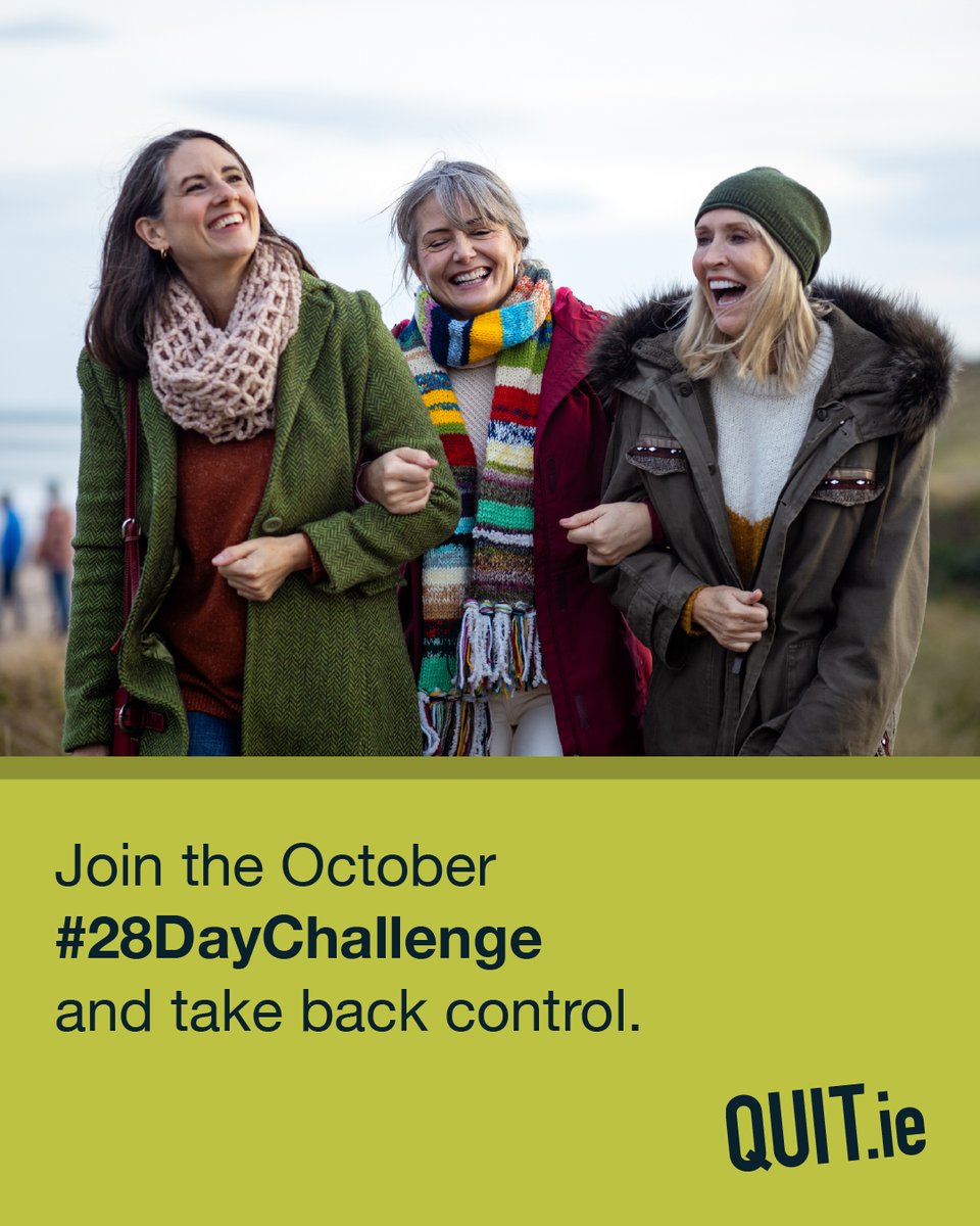 HSEQuitTeam's tweet image. Want to change your life? Try the Quit #28DayChallenge in October.

Get the support you need to take the first step towards quitting for good.
Sign up for the Quit Plan, today: bit.ly/3IHZC8T

#TakeBackControl