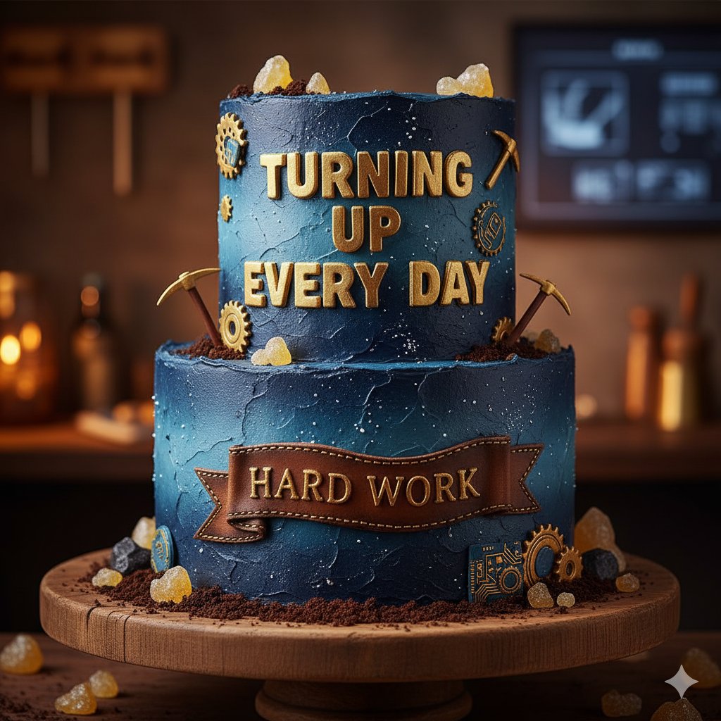 You want to increase your chances of success? 
Show up every day and put in the work.
Here at Cakes On Solana that's what we've done for well over a year now. 
Now it's time to push onto the next stage. 

medium.com/@cakesonsolana…
