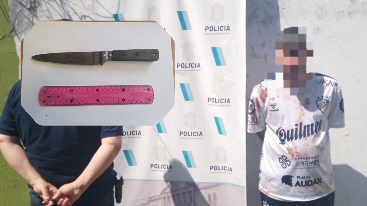 ElProgreso18's tweet image. Un hombre de 25 años fue aprehendido en Ezpeleta, acusado del homicidio de su cuñado, a quien mataron a puñaladas #Quilmes 
LEE MAS 👇
periodicoelprogreso.com/quilmes-notici…