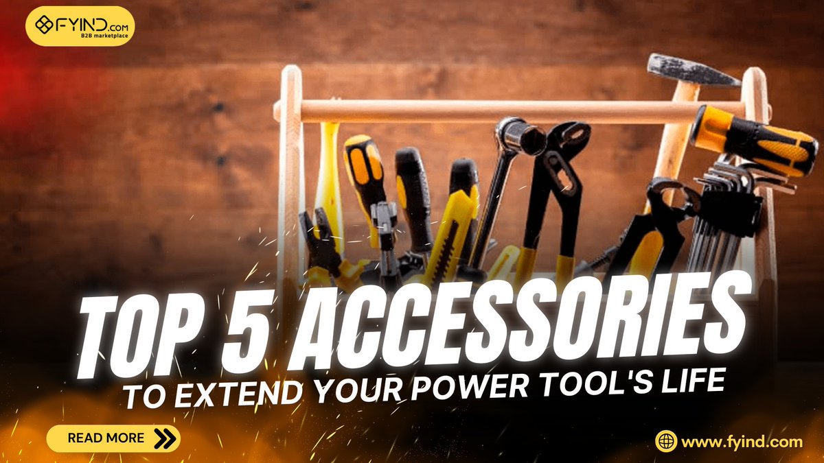 FYIND_COM's tweet image. Want to get the most out of your power tools? 

Read the full article and take your power tool investment further - linkedin.com/pulse/top-5-ac…

.

#PowerTools #ToolAccessories #Construction  #IndustrialSupplies #Manufacturing #Fyind #UAE #SaudiArabia #BusinessGrowth #Article