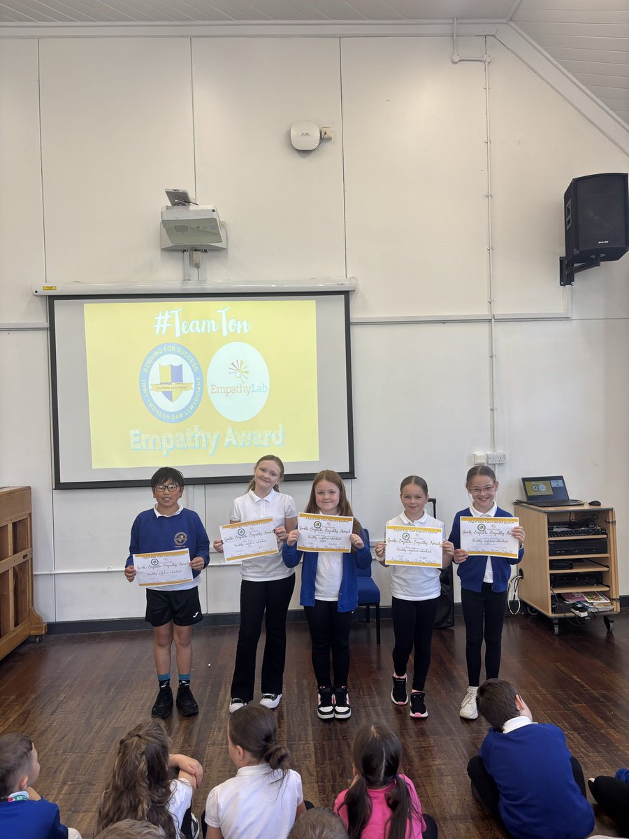 💛💛💛💛💛💛

Llongyfarchiadau to our Empathy award winners this week 🏅🏅🏅🏅

Empathy for a better world ✨🌎✨🌎💫

💛💛💛💛💛💛