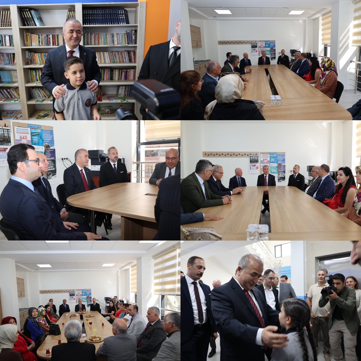 📍Kütüphane Açılışı 📚
”Bir Kitap Bin Dünya” Projesi kapsamında GEDİK Yatırım tarafından Dumlupınar İlkokuluna  kazandırılan kütüphanenin açılışı gerçekleştirildi. Kütüphane açılışına Sayın Valimiz Numan HATİPOĞLU, Milli Eğitim Müdürümüz Beraat ŞAHİN,  Gedik Yatırım Genel Müdür