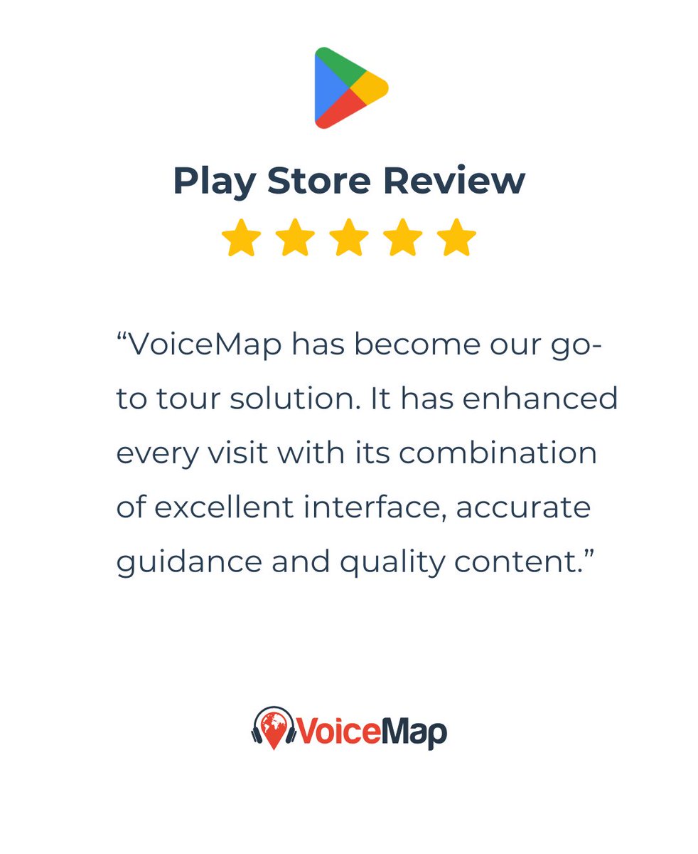 MyVoiceMap's tweet image. What’s your go-to travel tip?

VoiceMap’s audio tours blend seamless GPS navigation with captivating stories that bring destinations to life.

Ready to enhance your next trip? Try the app for yourself.

#TravelApp #5StarReview #TravelSmart #TravelReview #TravelTech