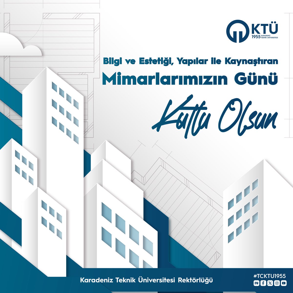tcktu1955's tweet image. Sanat ve yaşamı, çizgiler ile birleştiren tüm mimarlarımızın #MimarlarGünü kutlu olsun. 📐 🏛 🏗

#mimarlargünümüzkutluolsun #mimar #içmimar #architect #mimarlargünü #architectday