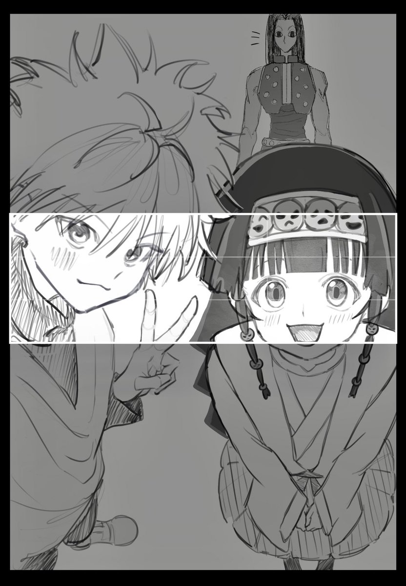 はい、チーズ！  #hxh