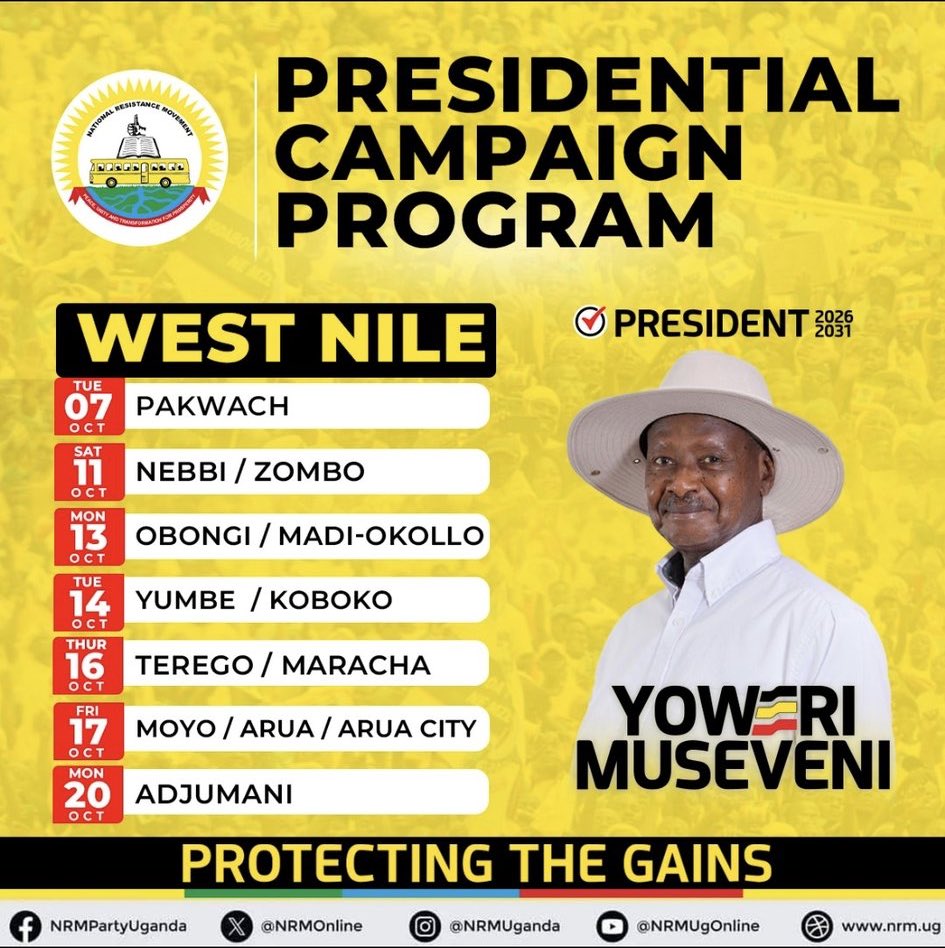 JackieRNKasimbi's tweet image. Week 2 🥳🥳

West Nile we are with you soon 

West Nile=Yellow 

#ProtectingTheGains