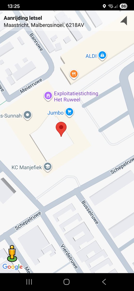 Aanrijding met letsel op Malbergsingel