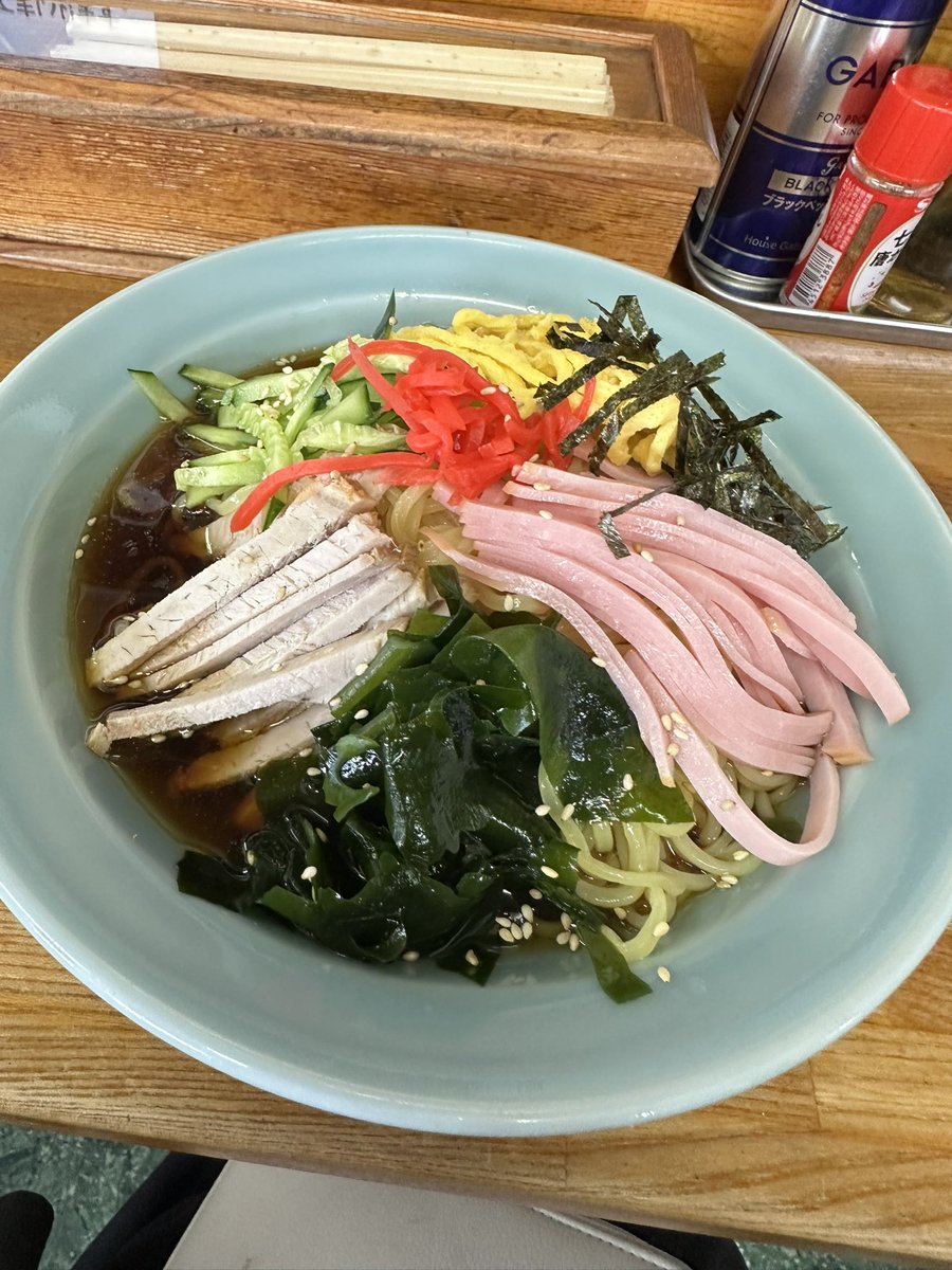 meguppee's tweet photo. 今日昼。
同じ店。
9月までですが今10月。
とても美味しゅうございました😊 https://t.co/d8Ftj1J4Qm