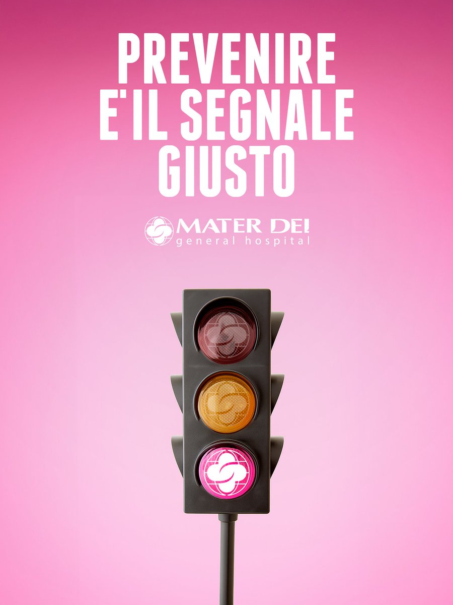 Prevenire è il segnale giusto.

L'Ottobre Rosa è il mese dedicato alla prevenzione del tumore al seno.

Accendi la luce rosa della consapevolezza: prenota i tuoi controlli e ascolta i segnali del tuo corpo.

Scopri il Breast Center al link

materdei.it/breast-center/