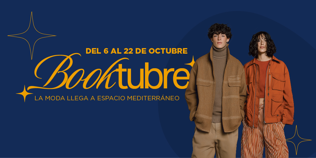 📚✨ ¡Llega #BOOKTUBRE a Espacio Mediterráneo! Del 6 al 22 de octubre: moda, premios y diversión para toda la familia.

📍 Info y horarios en espaciomediterraneo.com

#Moda #Sorteo #Cartagena #EspacioMediterráneo #Zara #Booktubre