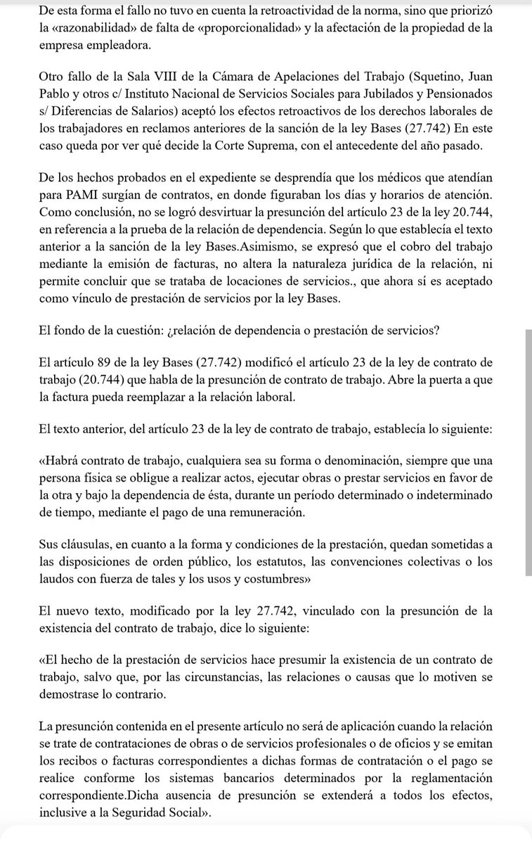 Lo que quedó de las relaciones laborales después de la Ley Bases. Microjuris Argentina