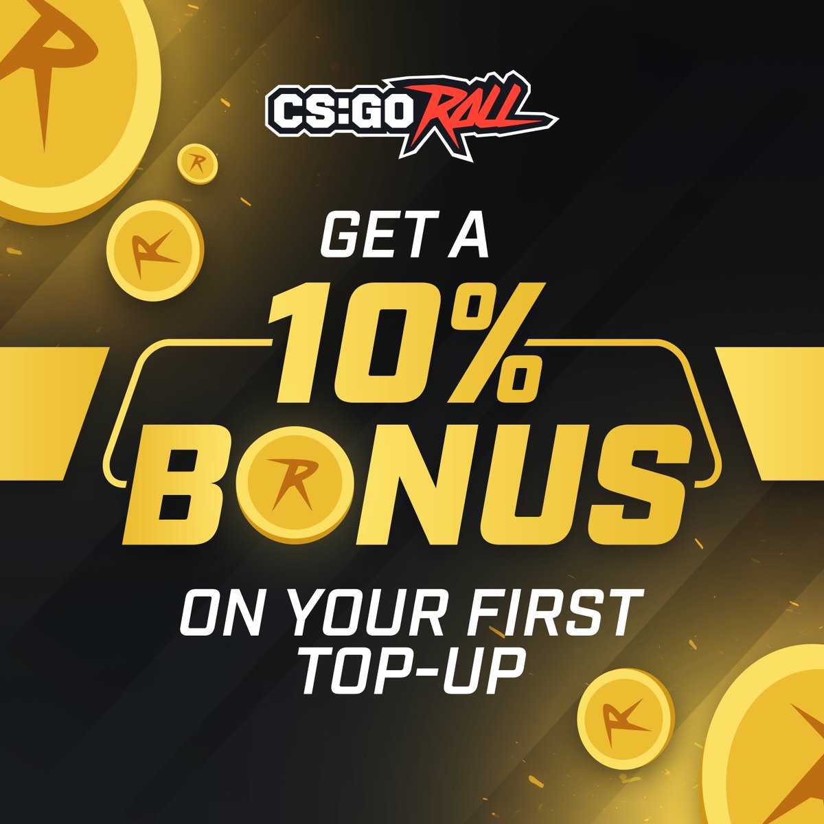 🎉50 COINS GIVEAWAY🎉
1 lucky winner🏆

✅Like &amp; Retweet
✅Follow me + <a href="/CSGORoll/">CSGORoll</a> 
✅Drop your CSGORoll profile link below

💥Bonus: New to CSGORoll? Use code CYBORGJOSHI for 10% extra on your first deposit!💰
👉csgoroll.com/r/CYBORGJOSHI👈

⏰Ends October 15, 2025 — don’t miss