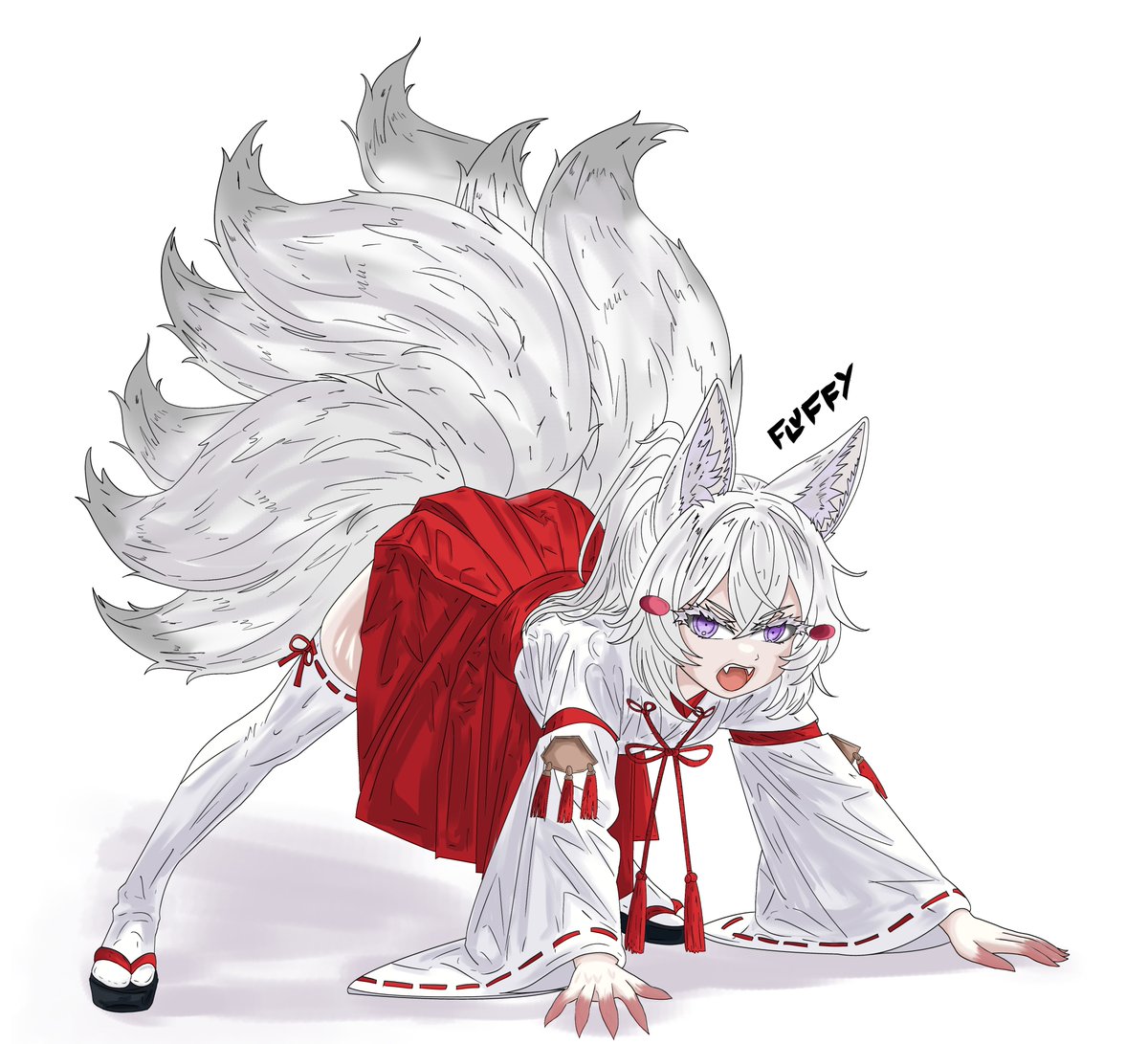 Going feral #お酒絵 #kanpainik
