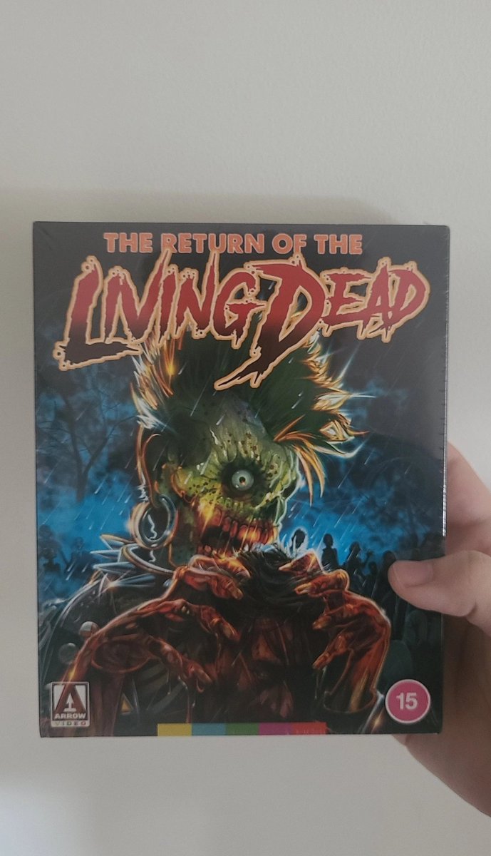 SocialObscure's tweet image. BRAAAAAIIIINNNNNS!!! The Return of the Living Dead Limited Edition 4K UHD from @ArrowFilmsVideo has arrived. #PhysicalMedia #80sHorror #80sClassics #245Trioxin
