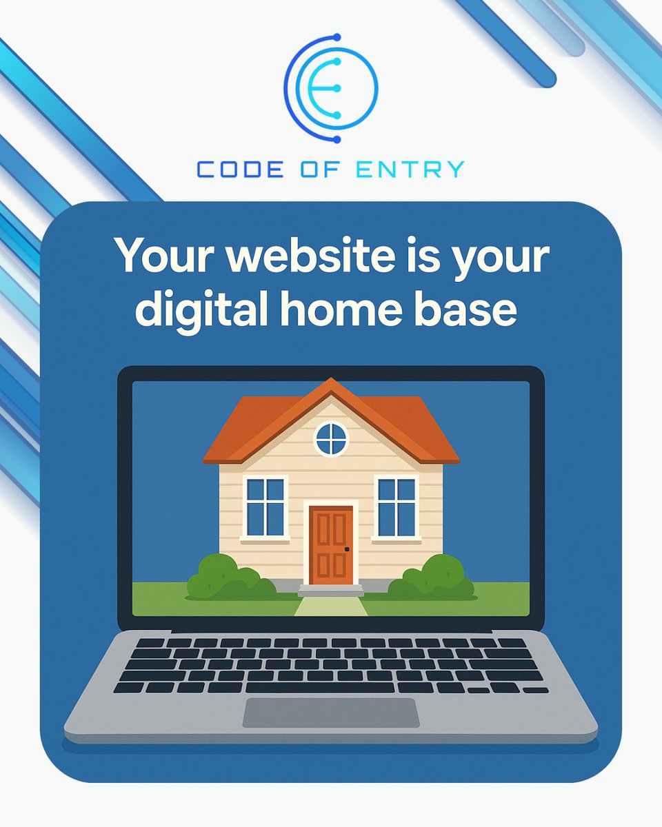 codeofentry's tweet image. 🏠 Your website is your digital home base. It’s the one piece of online real estate you truly own. Keeping it fast, secure, and updated builds trust with Google and your customers.
Is your “home base” ready to welcome visitors?
#WebsiteTips #CodeOfEntry #LocalSEO