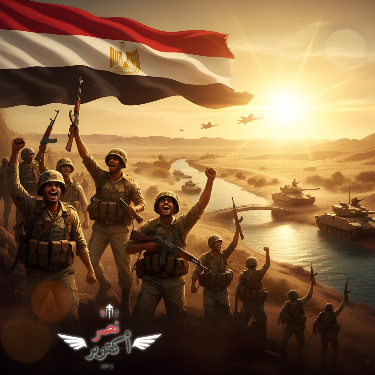 > نصر أكتوبر المجيد 🇪🇬
ذكرى خالدة تروي قصة شعب لا يعرف المستحيل، وجيش سطّر بدمائه أعظم انتصارات العزة والكرامة.👮🏻‍♂️♥️
في ذكرى العزة والكرامة، نُحيي بطولات رجال صدقوا ما عاهدوا الله عليه، وكتبوا بدمائهم أعظم ملاحم النصر.🇪🇬♥️
تحيا مصر جيشًا وشعبًا، وطنًا لا يعرف الانكسار🇪🇬♥️.