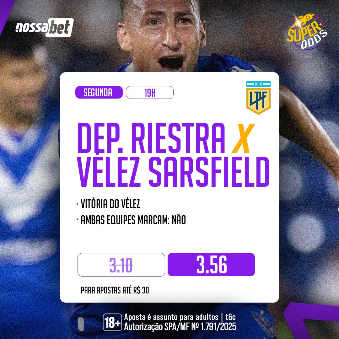 Nossabetbr's tweet image. Segundou com Super Odds!

Tem Kansas City Chiefs e jogos do Campeonato Argentino com odds potencializadas.

Jogue agora: sl1nk.com/HvlWR

#SuperOdds #NFL #ChiefsKingdom #Futebol #FutebolArgentino