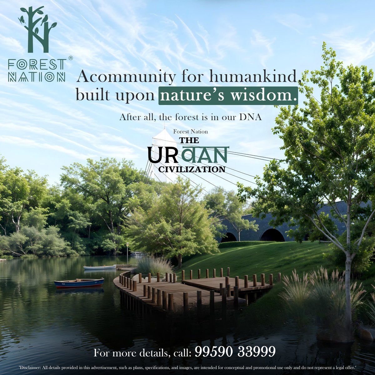 ForestNationHyd's tweet photo. ✨ A community built upon nature’s wisdom 🌿.
At Forest Nation Villas near Hyderabad, discover India’s First &amp; Largest Bioclimatic Forest Homes 🏡.
📞 99590 33999 | 🌐 https://t.co/KvQtt4ayMw

#ForestNation #LuxuryVillasHyderabad #BioclimaticHomes #EcoFriendlyLiving #Sustainable https://t.co/GWt0YrRK11