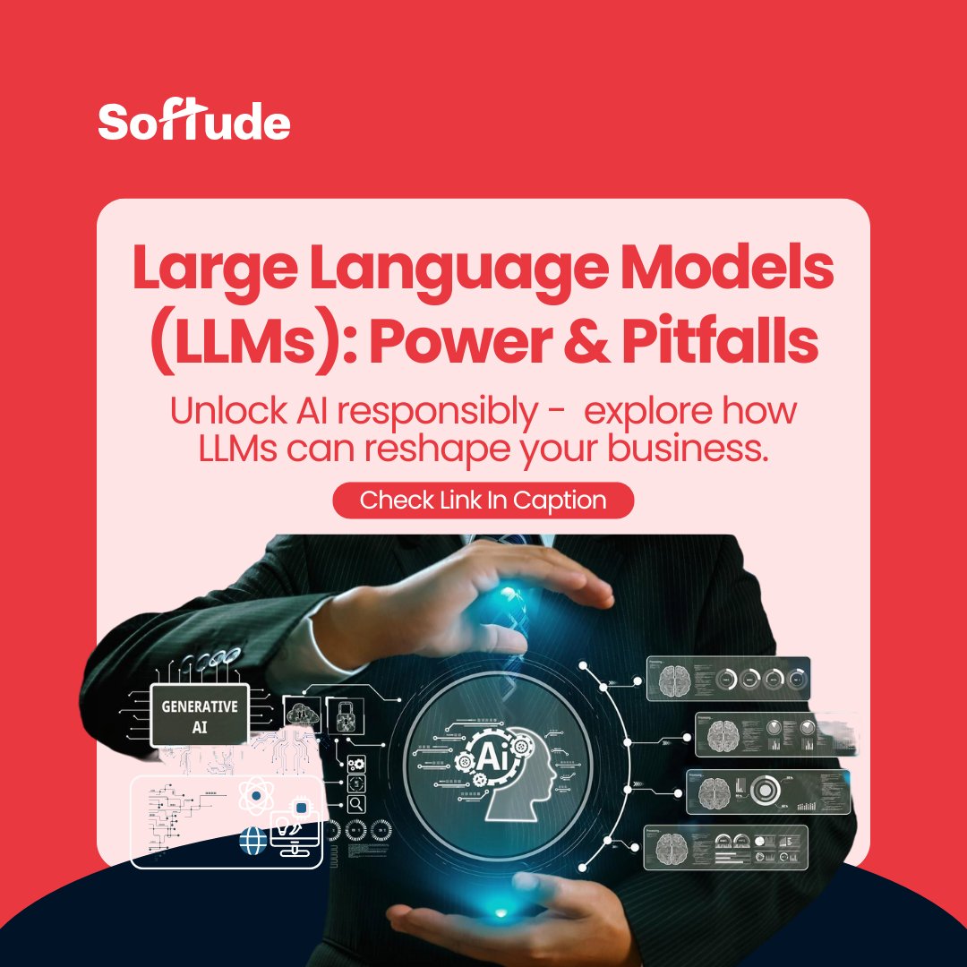 Softude_'s tweet image. From smarter chatbots to automated code, LLMs are rewriting the rules of digital business. But with great power comes great responsibility.
Discover the benefits and risks in our latest blog: softude.com/blog/large-lan…
#LargeLanguageModels #AITrends2025 #FutureOfAI #Softude