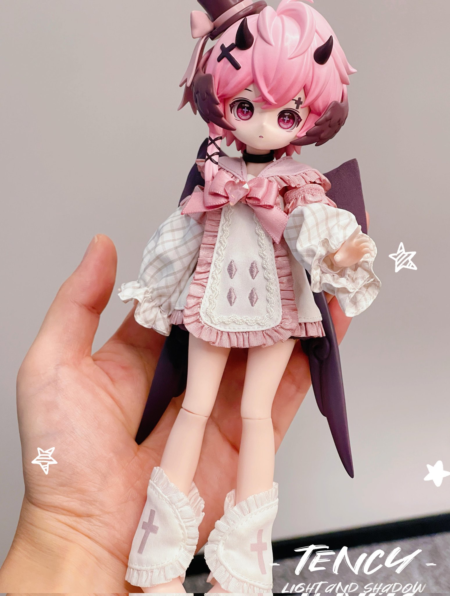 人形、キャラクタードール 光与影 TENCY 光と影 光翼学院 ブラインド