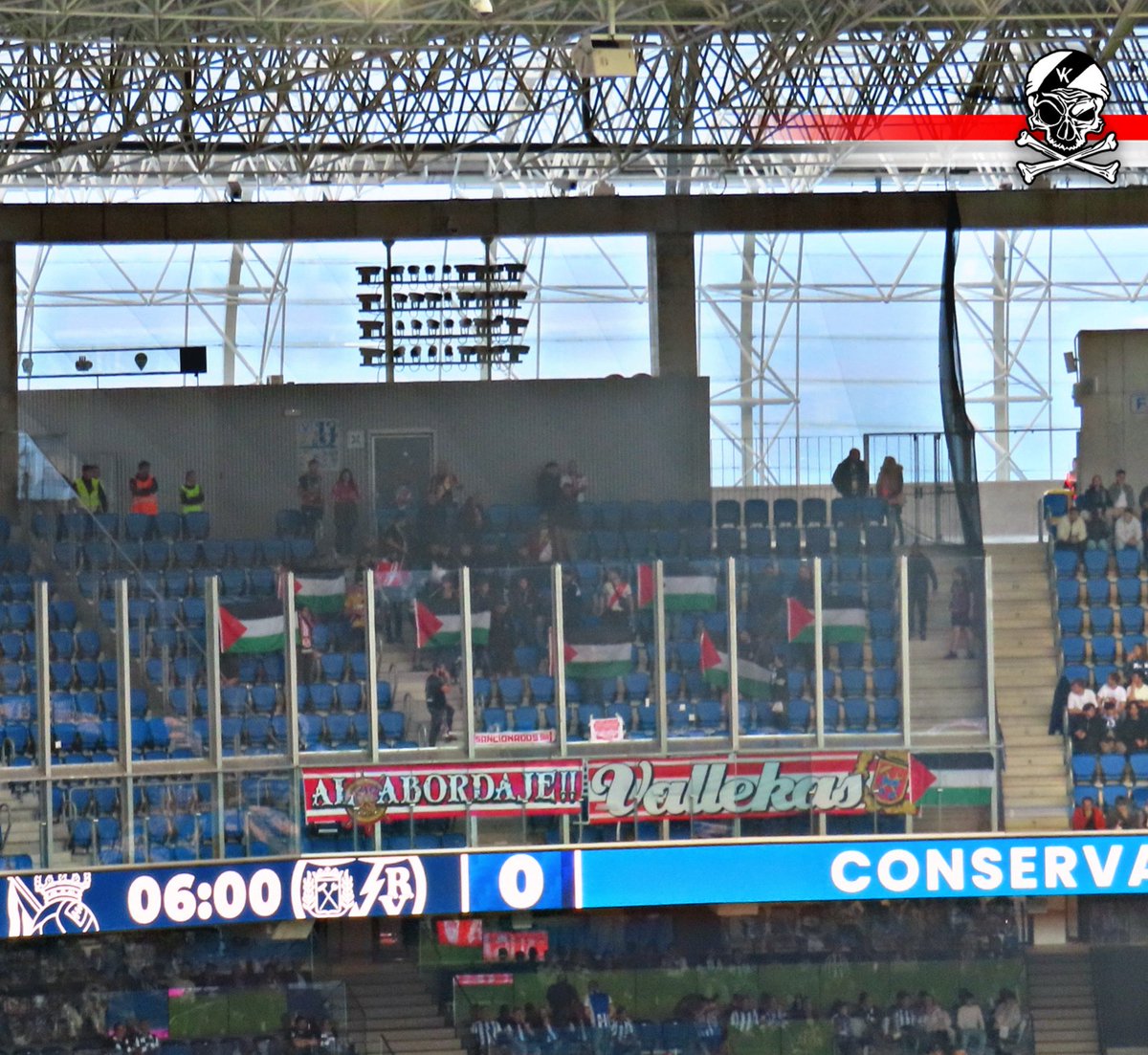 Por seguir alzando la voz contra el genocidio.

Por continuar en pie de guerra.

Desde Vallekas y desde Anoeta: 

PALESTINA VENCERÁ