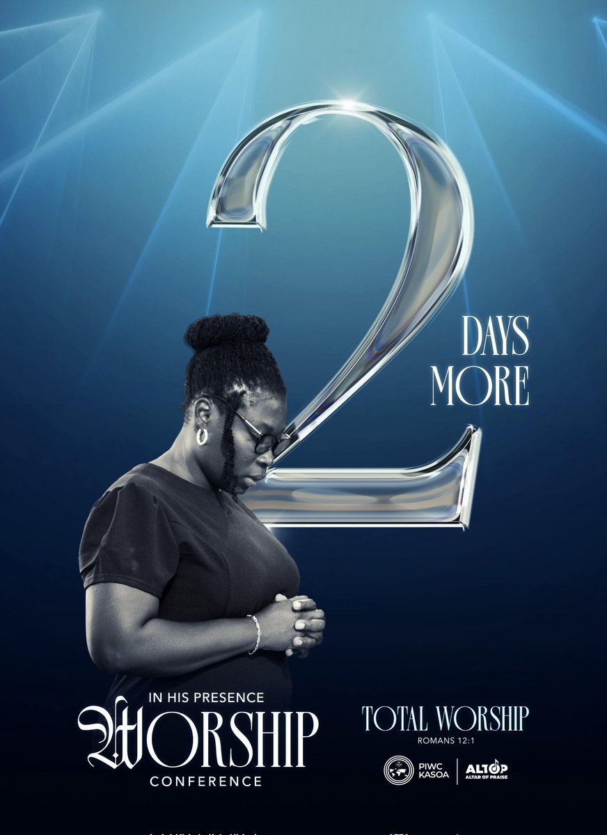 Just 2 Days to Go!
Hearts ready. Voices lifted. Atmosphere charged.
IN HIS PRESENCE

#PIWCKasoa | #TheSpecialChurch | #InHisPresence | #WorshipConference25
