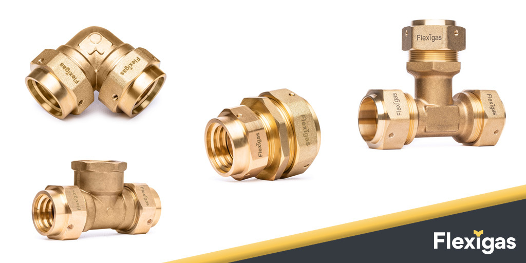 Flexigas's tweet image. Flexigas + @FlowflexUK = the UK’s widest #CSST fitting range. 🔧

From unions &amp;amp; tees to elbows &amp;amp; copper transitions, we’ve got a solution for every install. Whatever the challenge, there’s a Flexigas fitting built for it. 👌

Flexigas. Always Innovating. 💡

#GasInstallation