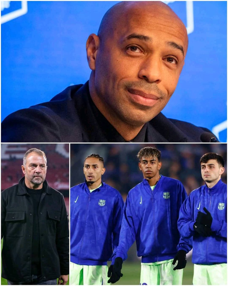 Thierry Henry : 🎙️ "It’s clear that Barcelona have many talented players, but it doesn’t seem like that will be enough to win trophies this season.

🎙️ "The problem isn’t with the starting players – it’s that the team doesn’t have enough strong backups. No team in the world can