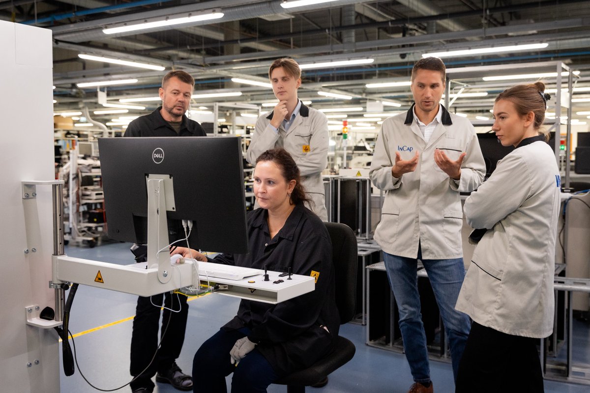 incap_group's tweet image. ✨ As part of #Incap’s HQ meetup, our team visited Incap Estonia in Kuressaare. For ESG & Finance Trainee Mona Leskinen, it was her first visit: “It was great to see how strategy meets execution, and I fell in love with Saaremaa right away!” 💙
#TeamIncap