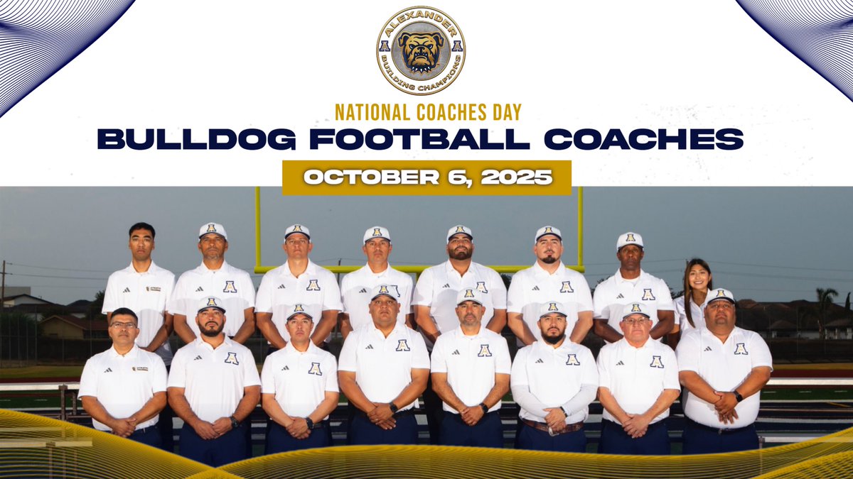 🏈Happy National Coaches Day! 🏈

Grateful for our Bulldog Football Staff — men who lead with Belief, Integrity, Toughness &amp; Effort every single day.
They don’t just coach football… they build men of character.

“The influence of a great coach extends far beyond the scoreboard.”