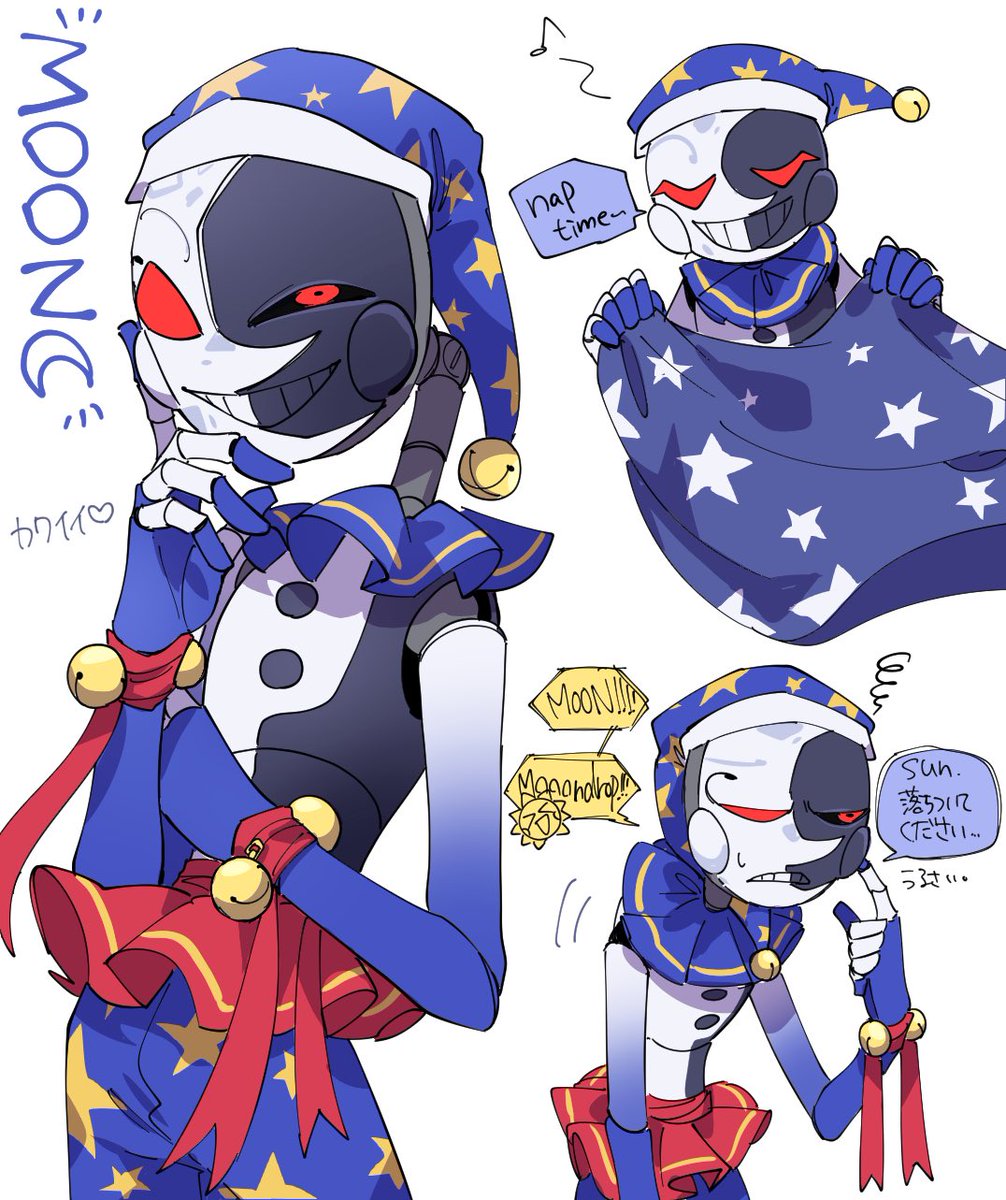 その他 Puffman fnafmoondrop #fnafsb Doodle 🌙