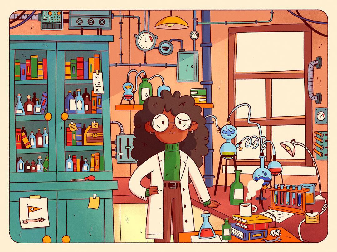 Illustrators (@cillustrators) on Twitter photo Always in the lab, this dedicated scientist by Sam Dawson (rep'd by <a href="/goodkidtweets/">Good Illustration</a>) is bound to have a breakthrough anytime soon! ⚗️🧪🔬
Check out this artist's #portfolio 👉 childrensillustrators.com/SamDawson/port…
#childrensillustrators #childrensbooks #kidlitart Always in the lab, this dedicated scientist by Sam Dawson (rep'd by <a href="/goodkidtweets/">Good Illustration</a>) is bound to have a breakthrough anytime soon! ⚗️🧪🔬
Check out this artist's #portfolio 👉 childrensillustrators.com/SamDawson/port…
#childrensillustrators #childrensbooks #kidlitart