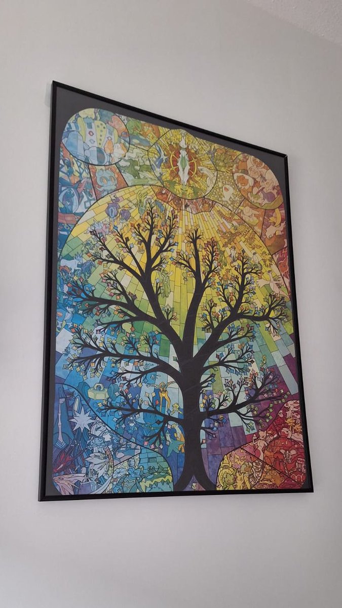 New home, same poster on the wall. Finally got a nice place for it as well  ^^