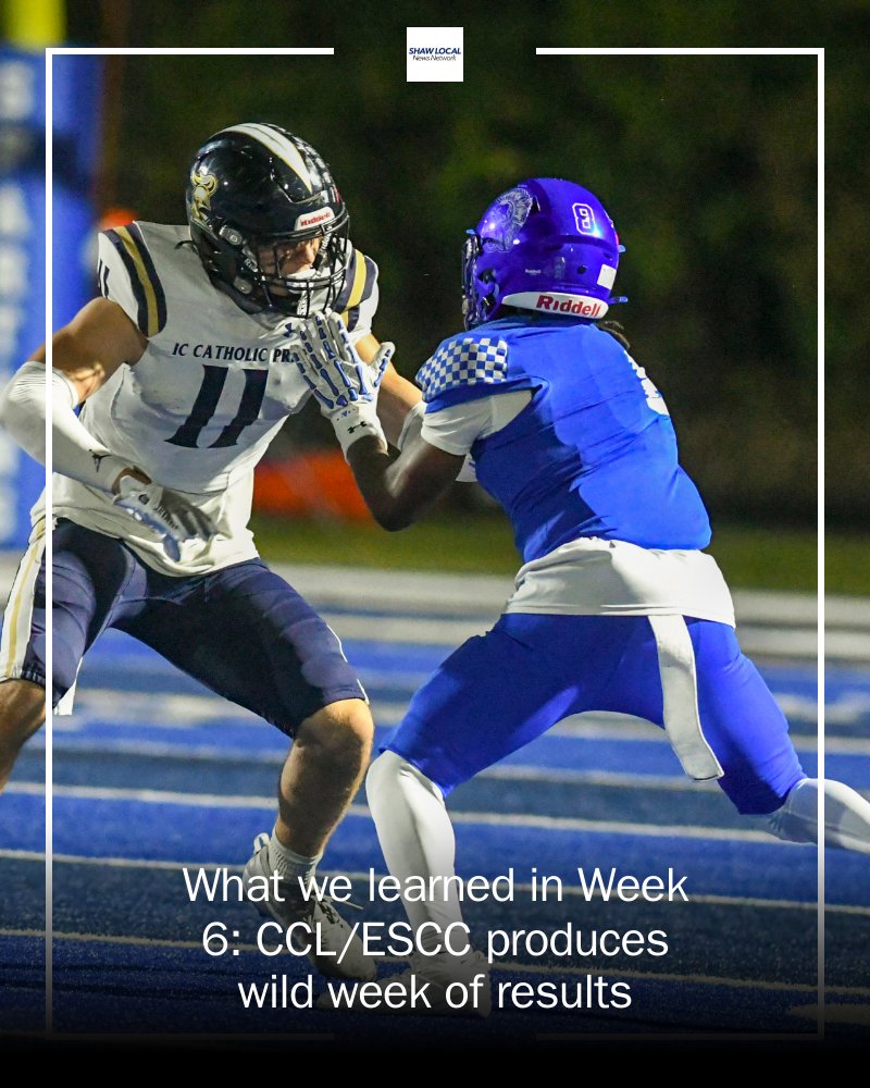 The CCL/ESCC had a number of fantastic matchups this week further proving the power possessed by the strongest conference in the state. Steve Soucie takes a look at what we learned in Week 6.
