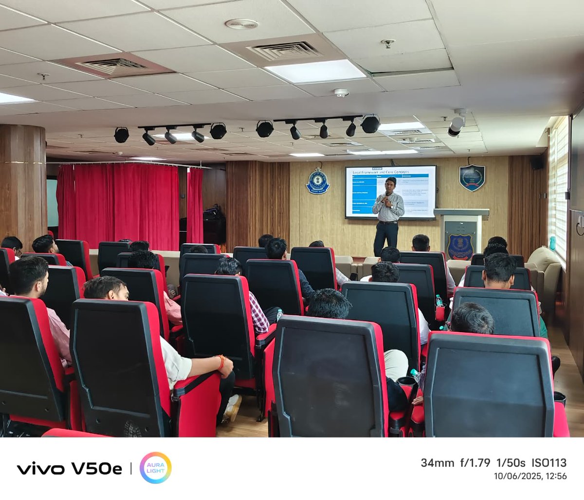 nacincbic's tweet photo. NACIN, Lucknow, welcomed a batch of newly recruited Trainee Inspectors of Income Tax from National Academy of Direct Taxes, RC, Lucknow, on 06.10.2025 for an orientation visit. The NADT team was led by Ms. Anvishka Sharma, Joint Director, and Ms. Sapna Srivastava, DD.
The session focused on giving the future officers a detailed understanding of GST and Customs procedures, rules, and regulations. This exposure is vital for comprehensive tax administration.