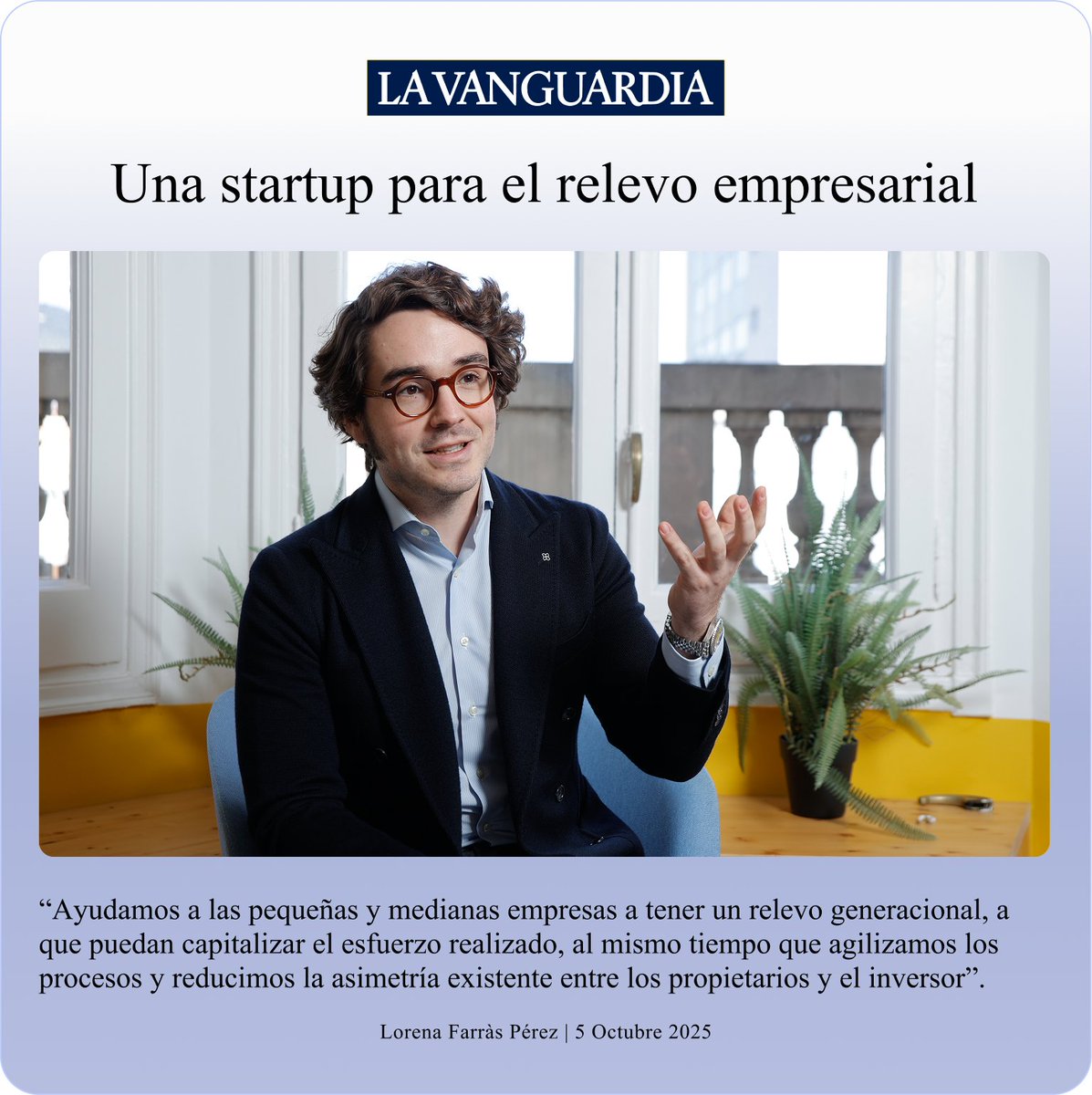 Hoy celebramos 4 años en Deale. 🎉

Coincidiendo con nuestro aniversario <a href="/Lfarras/">Lorena Farràs Pérez</a> ha publicado en <a href="/LaVanguardia/">La Vanguardia</a> un artículo donde <a href="/ggarciaesteve/">Gerard Garcia</a> hace un repaso de nuestra historia y de los hitos más importantes de estos años.

Lo mejor aún está por venir.
¡Go Deale! 🚀