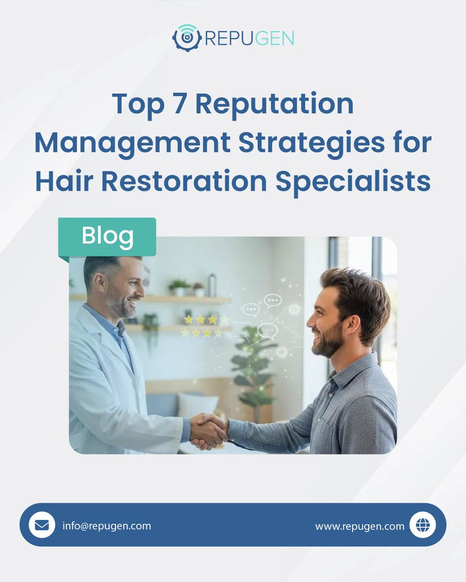 RepuGen_'s tweet image. Before-and-afters may get clicks. Reviews get patients through the door. Here’s how specialists can turn reputation into growth.

repugen.com/blog/reputatio…

#HealthcareMarketing #PatientExperience #ReputationManagement #RepuGen