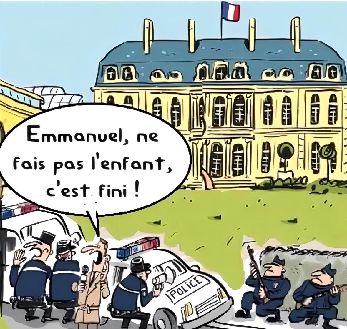 ju_investigator's tweet image. …Une photo vaut 1000 discours ! #Demission #Destitution #Macron #France