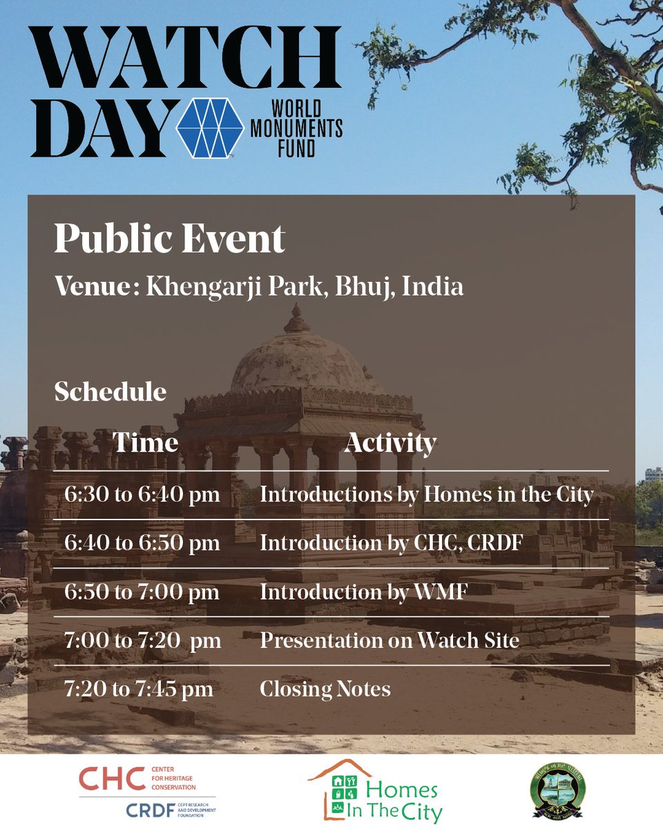 Center for Heritage Conservation, CRDF tweet media