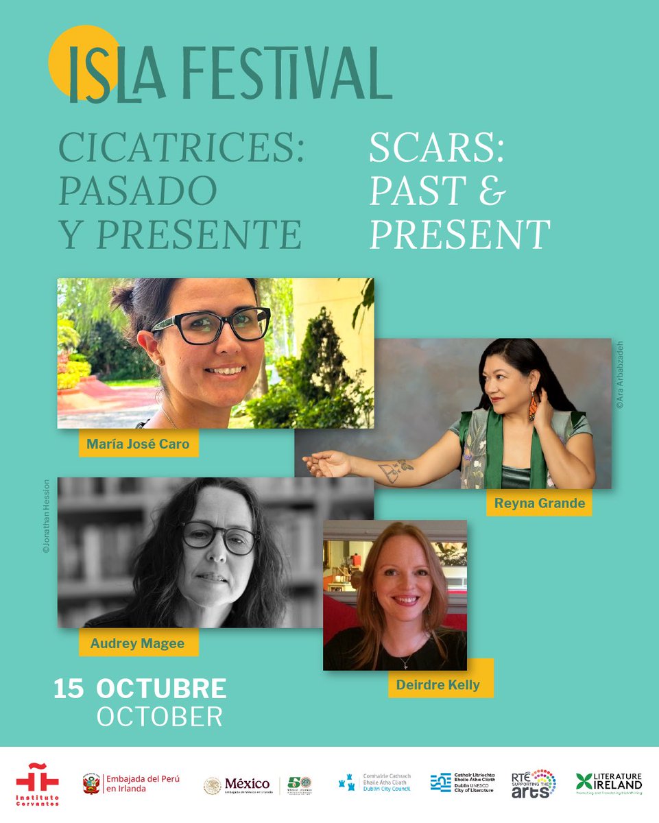 📚 15 October – Opening Day 

In the first day of the 14th edition of the ISLA Festival (Irish, Spanish, Latin American), literature takes centre stage with voices exploring memory, identity and the power of storytelling.

ℹ️ dublin.cervantes.es/en/culture_spa… #Dublin
