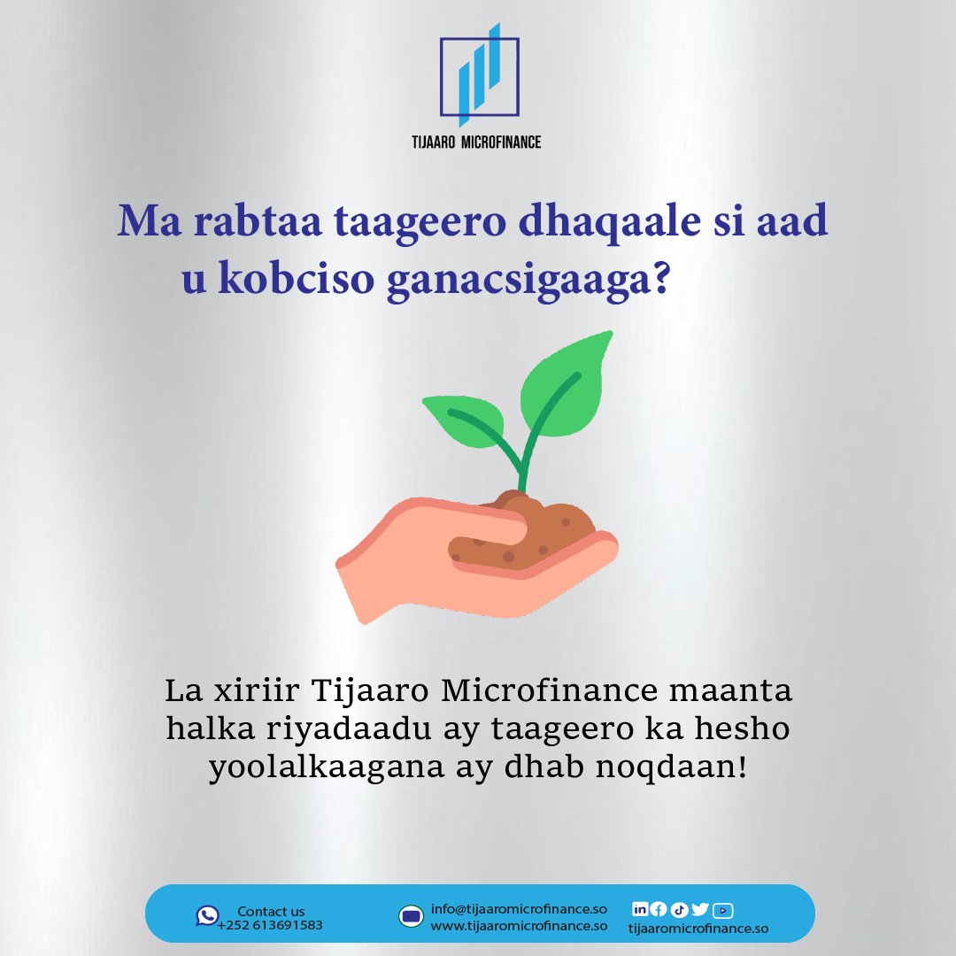 Tijaaro MicroFinance tweet media